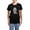 With Blue Strpe Pant, variant on CafePress - Keep Calm And Knit On Pajamas - Women's Short Sleeve Print T-Shirt and Pants Dark Cotton Pajama Set