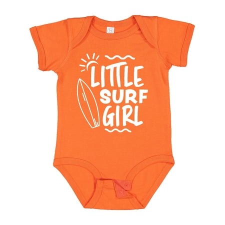 

Inktastic Little Surf Girl with Surfboard Gift Baby Girl Bodysuit