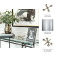 thumbnail image 6 of Decorative Metal Jack Sculpture for Home Décor - Modern Figurine for Bathroom, Office, and Living Room Décor - Abstract Accent for Entryway, Shelf Display, and Coffee Table - 5", Silver & Metallic, 6 of 13