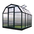 thumbnail image 4 of Palram - Canopia EcoGrow 6' x 8' Twin-Wall Walk-In Greenhouse - Green - with Roof Vent, 4 of 12