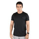 thumbnail image 1 of Playera Hombre Fitness Negro Manga Corta Secado Rápido, 1 of 4