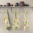 thumbnail image 4 of GZHJMY Kitchen Dish Towels, Fruit Avocado Heart Bone Kitchen Towels Set of 6 Super Soft Absorbent Dish Towels Set Microfiber Polyester Kitchen Dish Cloths Decorative Tea Towels, 28x18 Inch Washcloths, 4 of 7