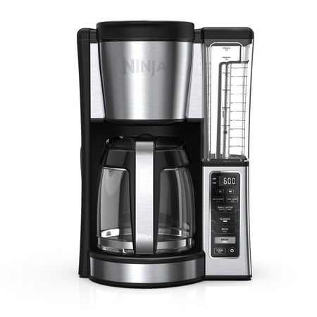 Ninja® 12-Cup Programmable Coffee Maker  Glass Carafe  Stainless Steel  CE250
