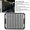 thumbnail image 3 of Truck Bed Panel, Multi Hole High Hardness Convenient Access Aluminum Cargo Racks Trunk Organizer  for Sedans SUVs Pickup Trucks, 3 of 7
