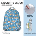thumbnail image 5 of Waterproof Dog Themed Backpack - Large Capacity Bookbag with Padded Straps, Easy-Access Pockets, Durable Fabric for Rainy Days & Busy Schedules, 5 of 6