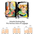 thumbnail image 5 of 6 Pcs Compression Packing Cubes Travel for Suitcases, Waterproof Luggage Organizer Washable Storage Bags Set - Packaging Cubes for Backpack Travel Perfect for Carry-Ons and Storage, 5 of 6