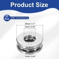 thumbnail image 2 of 51201 Thrust Ball Bearings 12x28x11mm, 2 Pcs Single Row Roller for System Silver, 2 of 7