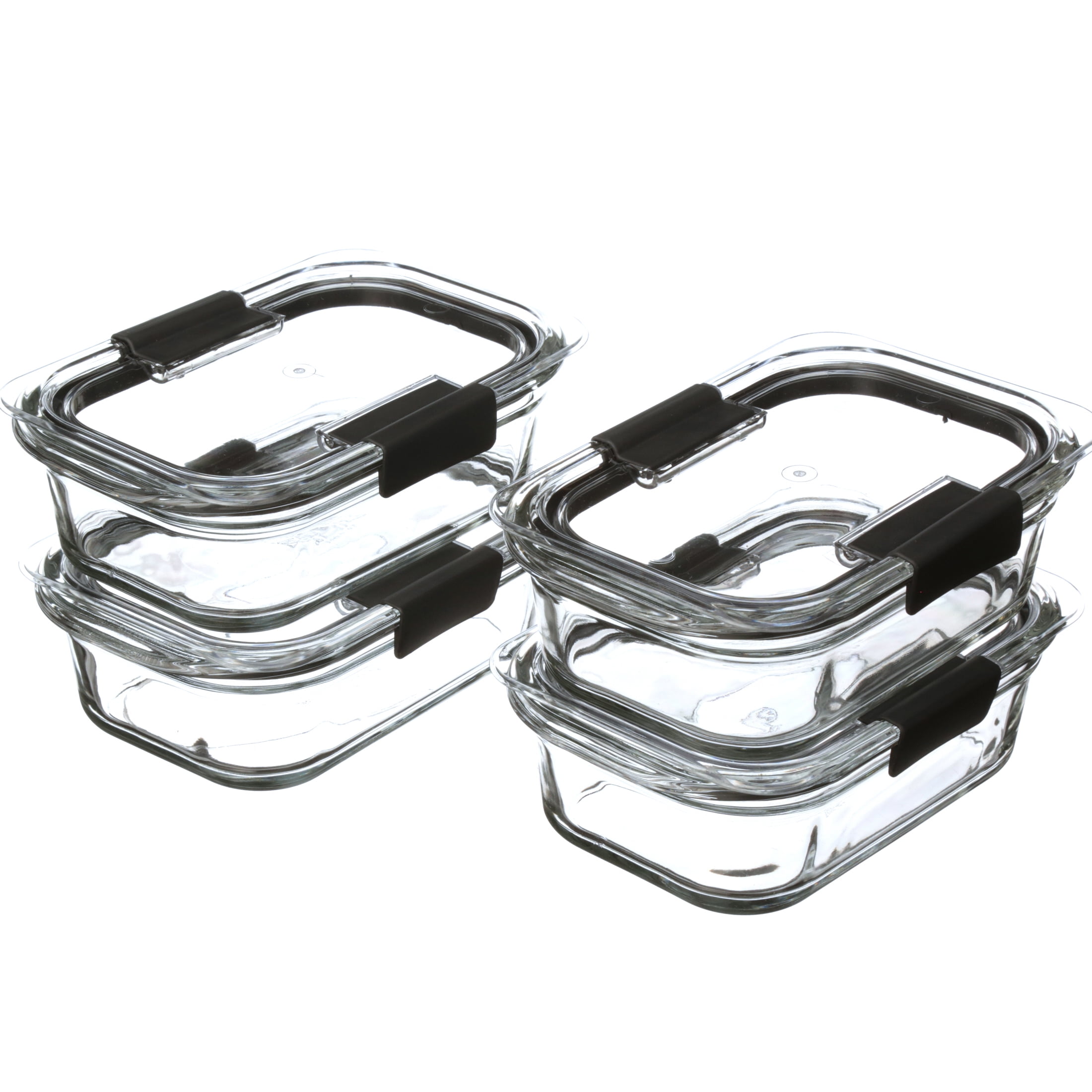 Rubbermaid® Brilliance Glass Storage Container, 3.2 c - Jay C Food