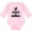 AD-Pink, variant on Easily Distracted by Squirrels Boys or Girls Long Sleeve Baby Bodysuit