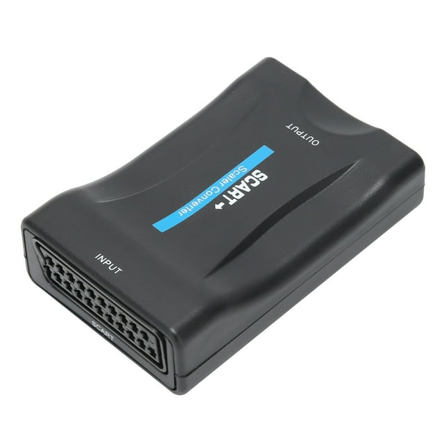 Convertidor de video Bling Bling SCART a audio multimedia de alta definición