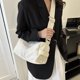 thumbnail image 3 of Bolso de verano para mujer, moderno, de nailon, tipo bandolera, cuadrado, pequeño, totalmente equipado, para llevar debajo del brazo, 3 of 6