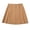 Khaki, variant on Women Y2k Pleated Mini Skirt - Belted A-Line Stretchy Micro Skirt for Casual Club Pink,2XL