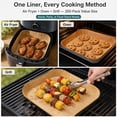 thumbnail image 6 of 100Pcs 7.8" Square Air Fryer Liners, Food-Grade Non-Stick Heat Resistant Baking Paper, 6 of 8