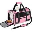 thumbnail image 1 of Transportín de mascotas CUSSIOU aprobado por la aerolínea para gatos y perros pequeños, 1 of 6