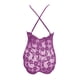 thumbnail image 3 of Gibobby Lencería sexy para mujer Lenceria Sexy Mujer Bikini Push Up Bustier Top + Braga Alta G String Clubwear Conjunto de Lencería(Morado, G), 3 of 5