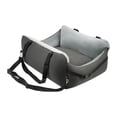 thumbnail image 1 of Milaget Portable Chat Chiot Siège de Voiture Accessoire Matériel Souple Sangle Réglable Gris, 1 of 9