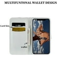 thumbnail image 3 of Unique Attractive Crocodile Pattern PU + TPU Phone case with Card Holder Wallet Stand for iPhone 14 13 12 11 8 7 6 SE X XS XR Plus Pro Max Mini Bling Trendy Bumper Cover(Silver,13 Mini), 3 of 8