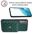 thumbnail image 7 of Allytech Galaxy S24 Plus Wallet Case with Hand Wrist, Back Cover with Cards Slots Holder Luxury PU Leather Shockproof Anti-Scratch Bumper Phone Case for Samsung Galaxy S24 Plus, Green, 7 of 7