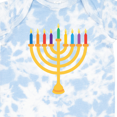 thumbnail image 4 of Inktastic Hanukkah Menorah Candles Boys or Girls Baby Bodysuit, 4 of 5