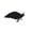 A, variant on XHKUYI Halloween Realistic Crow 11 inch, Fake Black Feathered Standing Crow, Spooky Ravens for Halloween Yard Tree Garden Patio Haunted House Prop