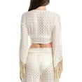 thumbnail image 2 of Ramy Brook womens  Elvira Top, s, White, 2 of 3