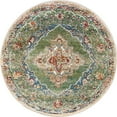 thumbnail image 1 of Unique Loom Isabella Intricate Design Area Rug 3' 3 x 3' 3 Round Green/Beige, 1 of 1