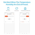 thumbnail image 4 of Sensor inalámbrico de temperatura y humedad Tuya 2,4G WiFi para Amazon Alexa/Google Home Hugtrwg Para estrenar, 4 of 7