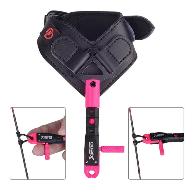 Release Buckle Strap Smooth Adjustable, Compound Bow Pink