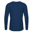 thumbnail image 3 of A4 N3425 Mens Sprint Long Sleeve Tee - Navy - 2XL, 3 of 3