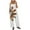 White, variant on IROINNID Suspender Jumpsuit For Women Full-Length Summer Backless Loose Jumpsuit