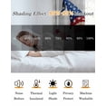 thumbnail image 5 of Independence Day Blackout Curtains for Bedroom Living Room Darkening Curtains 63 Inches Long Modern Gnomes Star Grey Checkered Window Curtain 2 Panels Set Window Treatment Grommet Drapes 52"x63", 5 of 9