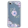 thumbnail image 1 of Funda para LG Q6 Plus InstaCase Flores Lila Protector Antigolpes, 1 of 4