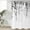 Gray, variant on Grey Eucalyptus Leaves Bathroom Curtain 78 Inch Shower Curtain with Hooks, Summer Botanical Farmhouse Waterproof Polyester Bath Curtain Washable Bathtub Curtain 72''x 78''