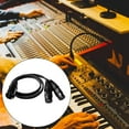thumbnail image 2 of Professional 3Pin Male To Double 3Pin Female Sound Cable Transmission Microphone, 2 of 8