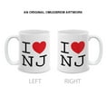 thumbnail image 2 of WIRESTER 11 Oz Ceramic Tea Cup Coffee Mug, I Love NJ New Jersey, 2 of 7