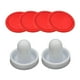 thumbnail image 5 of Paletas de Air Hockey, empuñaduras de portería, empujadores, regalo de entretenimiento, 2 uds., empujadores de Air Hockey Putter blanco, 5 of 8
