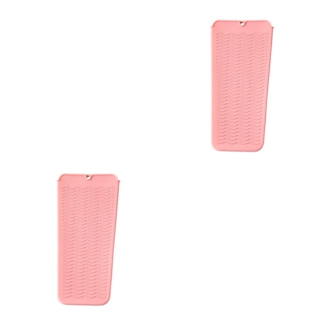 Rizador de Pelo Naiovety Duradero y Eficiente Plancha Compacta Rosa Largo 2Conjunto