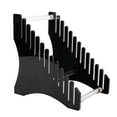 thumbnail image 4 of Rushawy Stands Holder Acrylic Multifunction Easy Assembly Book Shelf Rack black, 4 of 9