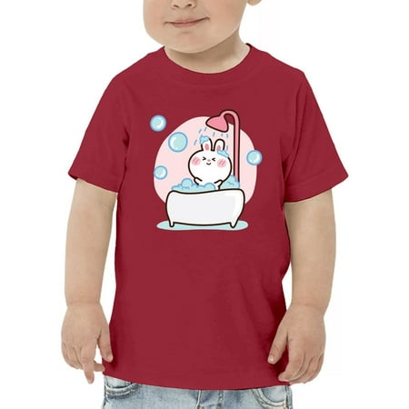 

Baby Rabbit Taking A Bath T-Shirt Toddler -Image by Shutterstock 2 Toddler