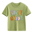 thumbnail image 2 of LNMQLPDBS Graphic Baby Tees 4t White Tshirt Girls Red Tshirt Size 8 Shirts White Shirt Girls Spring Clothes Teen Girls Clothes 14/16 Girls, Light Green 8-9 Years, 2 of 7