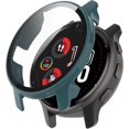 thumbnail image 3 of HAHDAXIA Compatible All Around Protective Cover Cases w/Screen Protectors Replacement for Garmin Venu 2 Plus Smartwatch (Clear+Slate+Pink, for Venu 2 Plus), 3 of 7