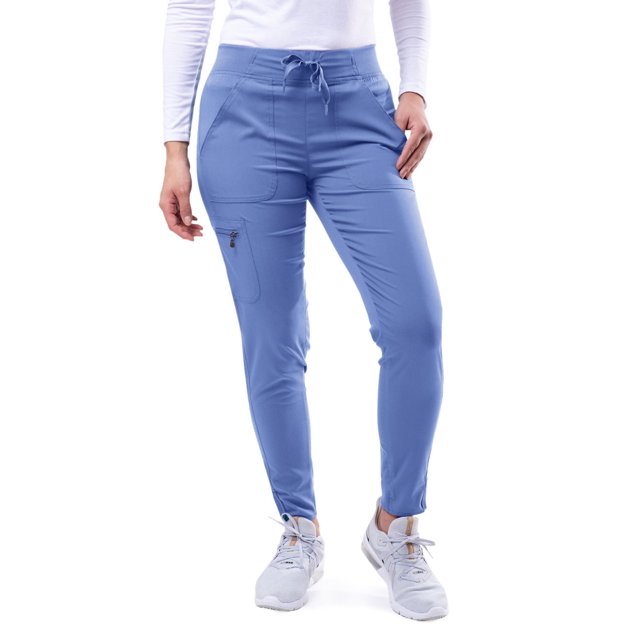Adar Pro Scrubs pour Femmes - Pantalon de Yoga Jogger Ultime