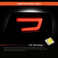thumbnail image 4 of AKKON - Fit 2008-2011 Subaru Impreza WRX Sedan [Full LED] Running Tube Black Smoked Tail Lights Brake Lamp Pair Driver+Passenger, 4 of 7