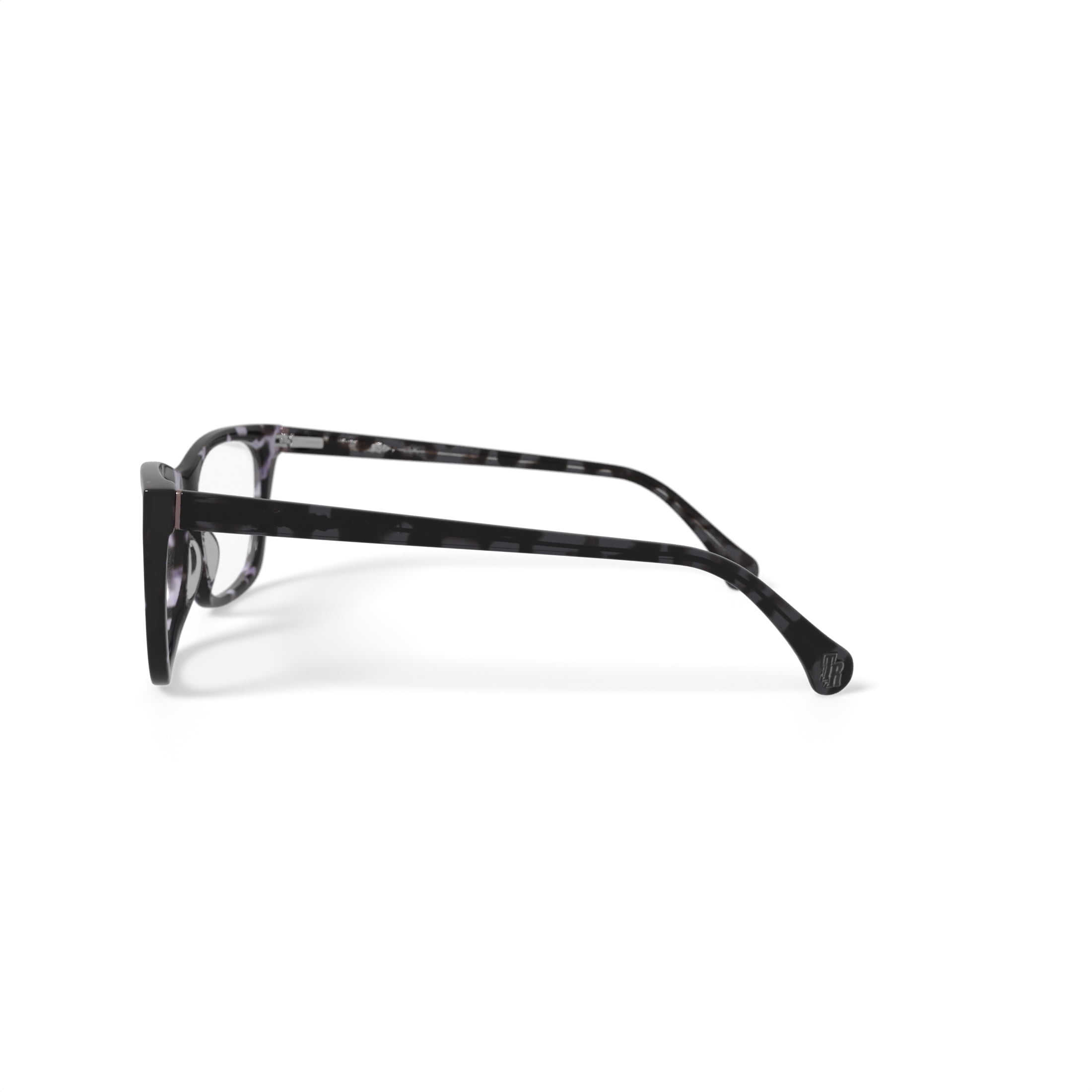 True Religion Women's Shirley Square Prescription Eyeglasses with Case, Black