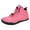 Pink, variant on Oyedens Womens Mens Barefoot Winter Snow Boots Warm Wide Toe Box Outdoor Water Resistant Ankle Booties