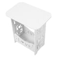 thumbnail image 1 of KAKOWELY Small Furniture Wooden Dressing Table White Mobility for Small Spaces 1Set, 1 of 8