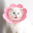thumbnail image 3 of CUITING Pet Cat Flower Shaped EVA Protective Collar Anti-Bite Lick Cat Wound Healing Safety Cat Recovery Collar, 3 of 7