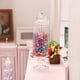 thumbnail image 3 of Pequeño frasco de vidrio con tapas de vidrio transparente accesorios a escala 1/12 para decoración del hogar, 3 of 4
