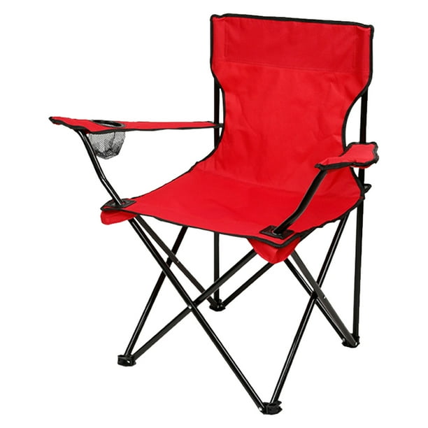 Silla Plegable para Camping Césped Y Jardín Patio WDOplteas Rojo