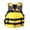 Yellow, variant on shqvo Life Jacket 0-20 Lbs High-Buoyancy Print Adjustable Strap Toddler Swim Vest Breathable Easy To Wear Uscg Approved Life Jacket for Children